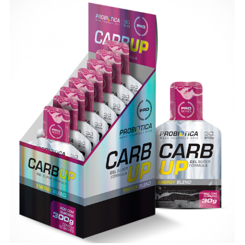 Carb-up gel probiótica açaí com guaraná 